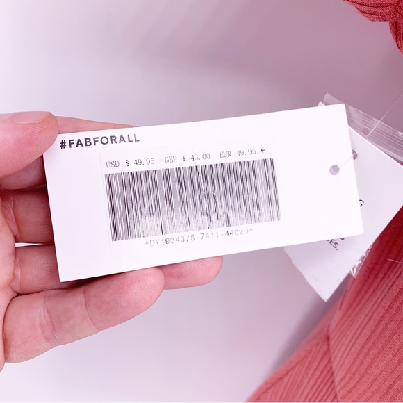 NEW Just Fab Short Sleeve Dress Size Small - Picture 7 of 9